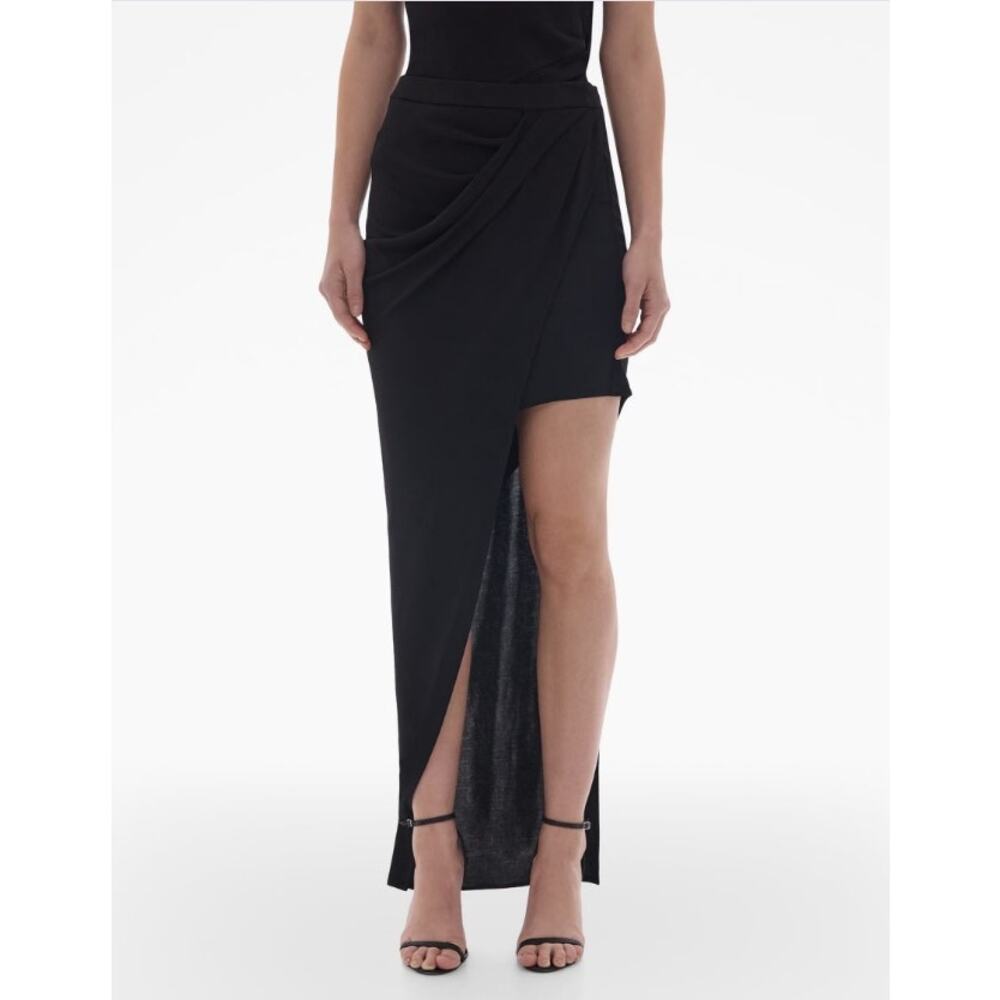Helmut Lang Asymmetrical Slit Skirt - Picture 15 of 15